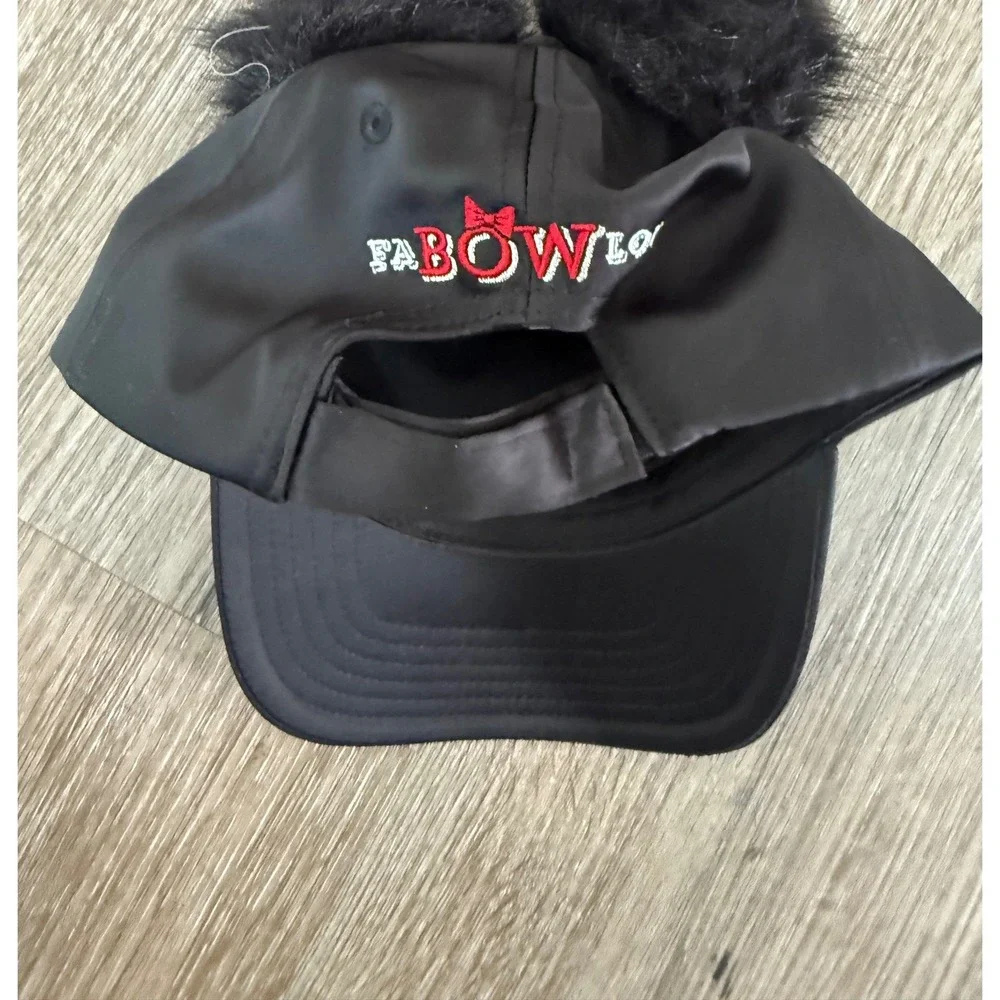 Disney Parks Girls Rhinestone Minnie Mouse Baseball Cap Youth 7-12 Bow‎ RARE